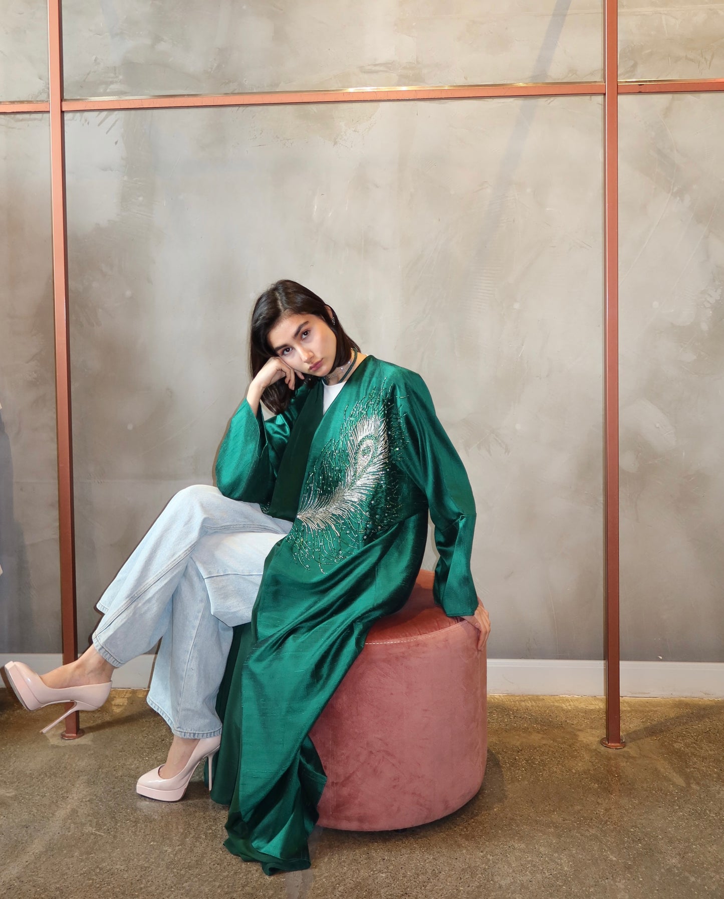 Emerald Abaya