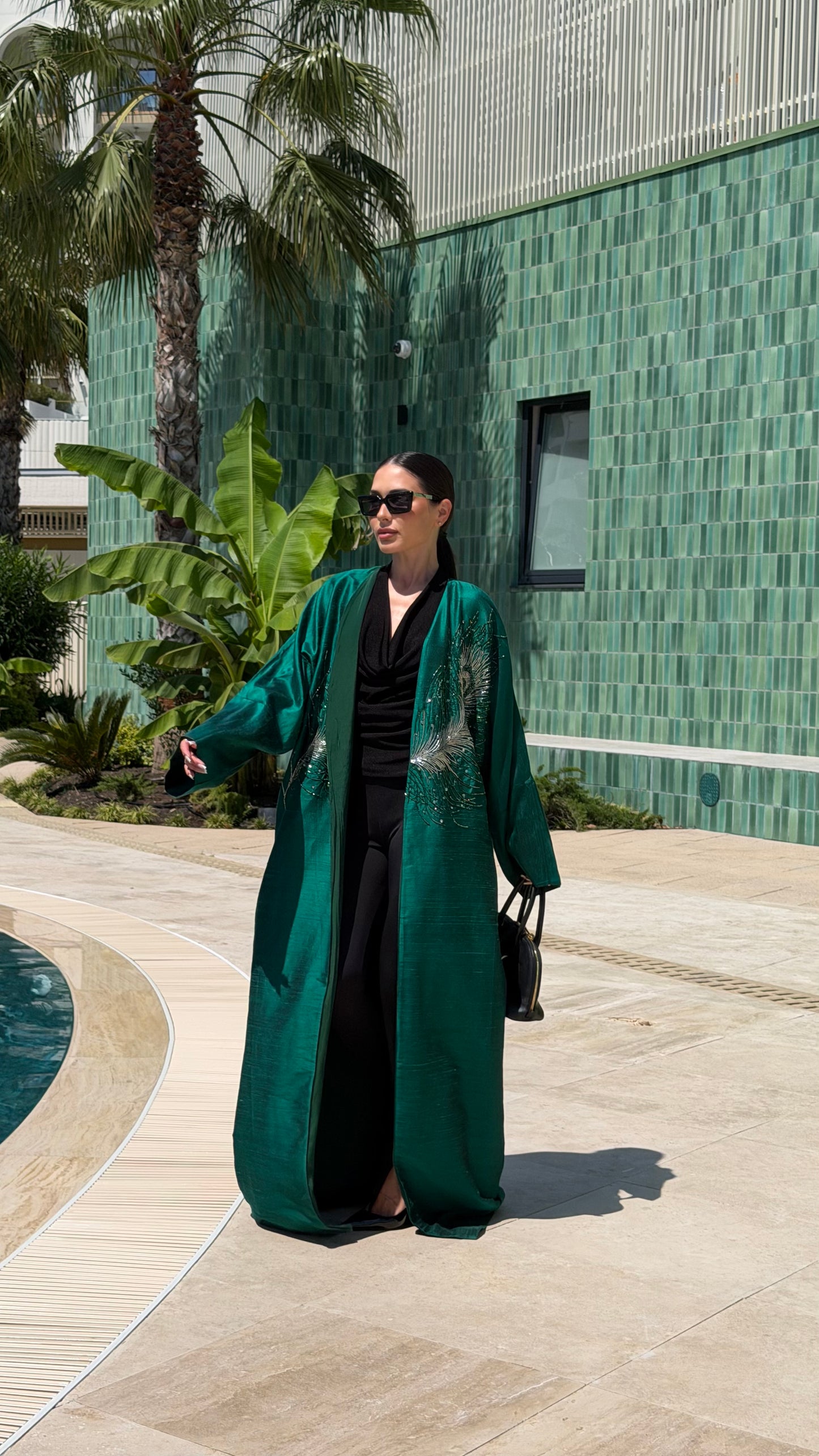 Emerald Abaya