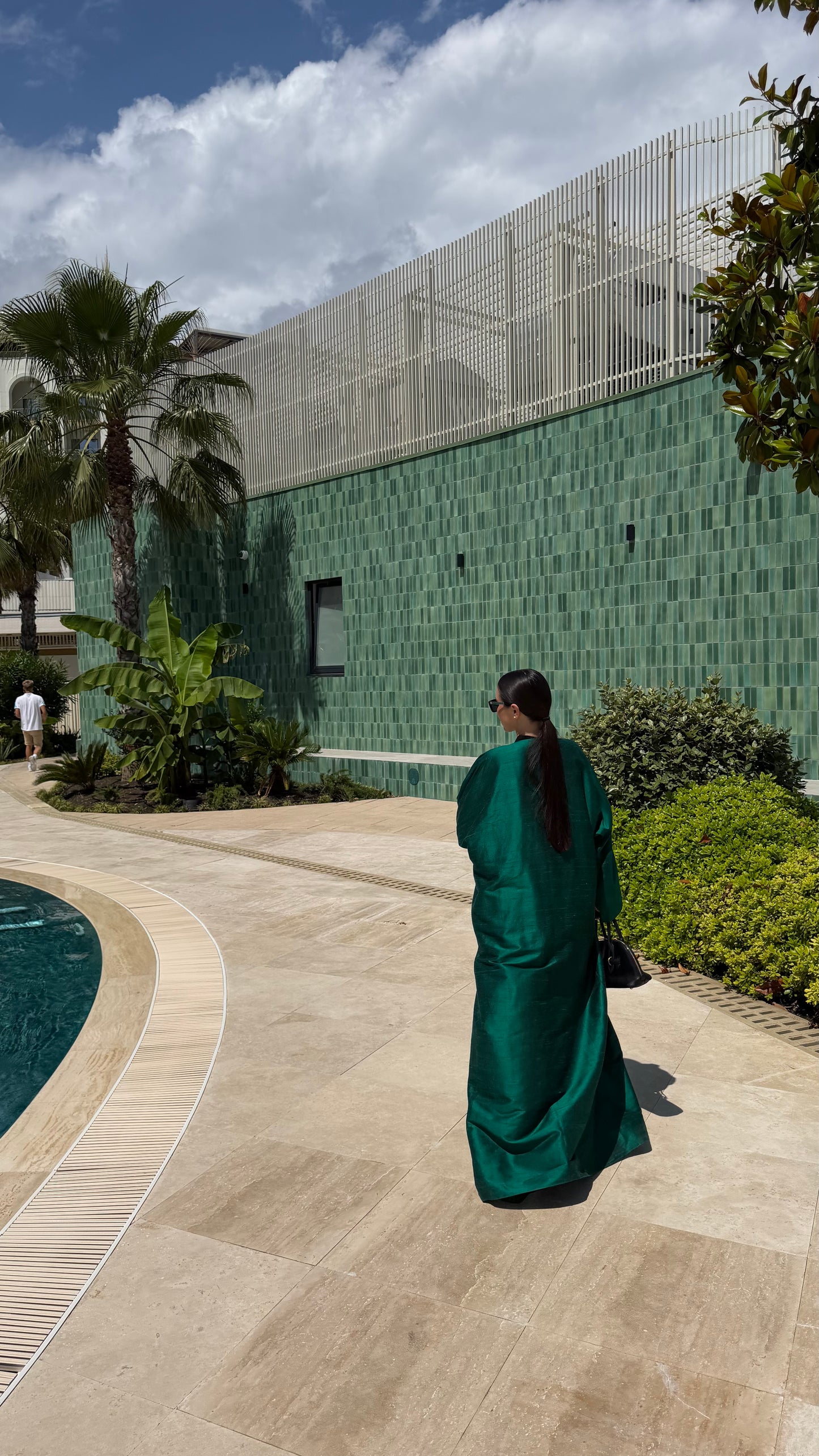 Emerald Abaya