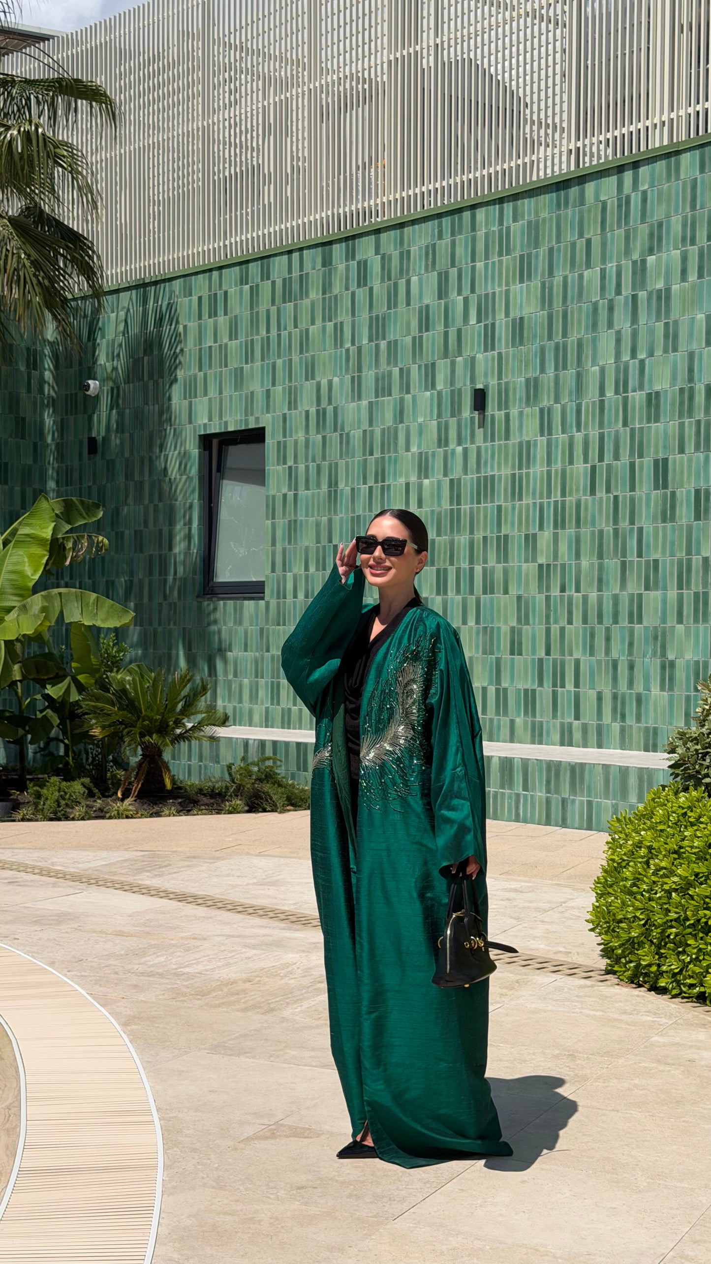 Emerald Abaya