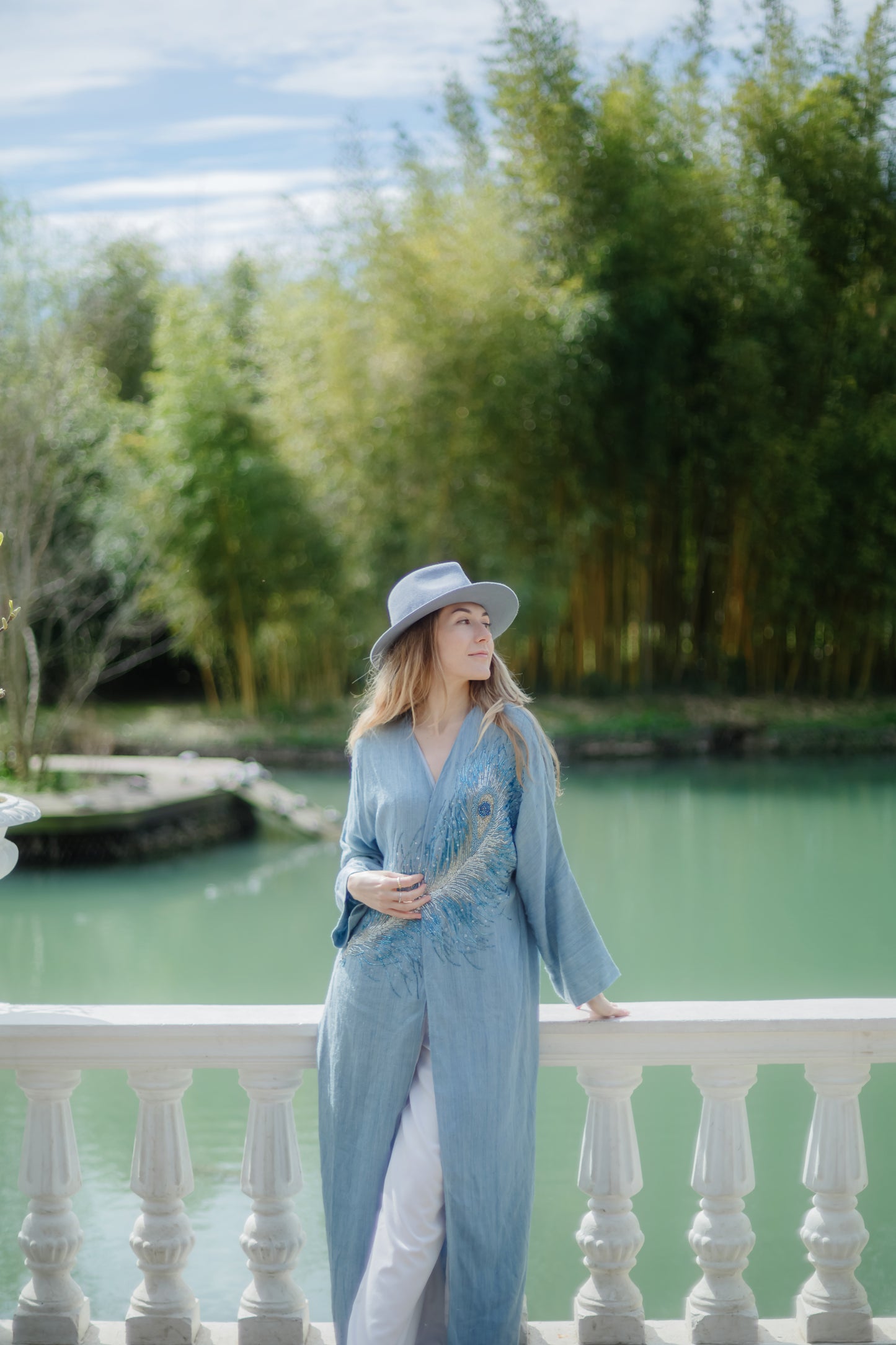 Celestial abaya