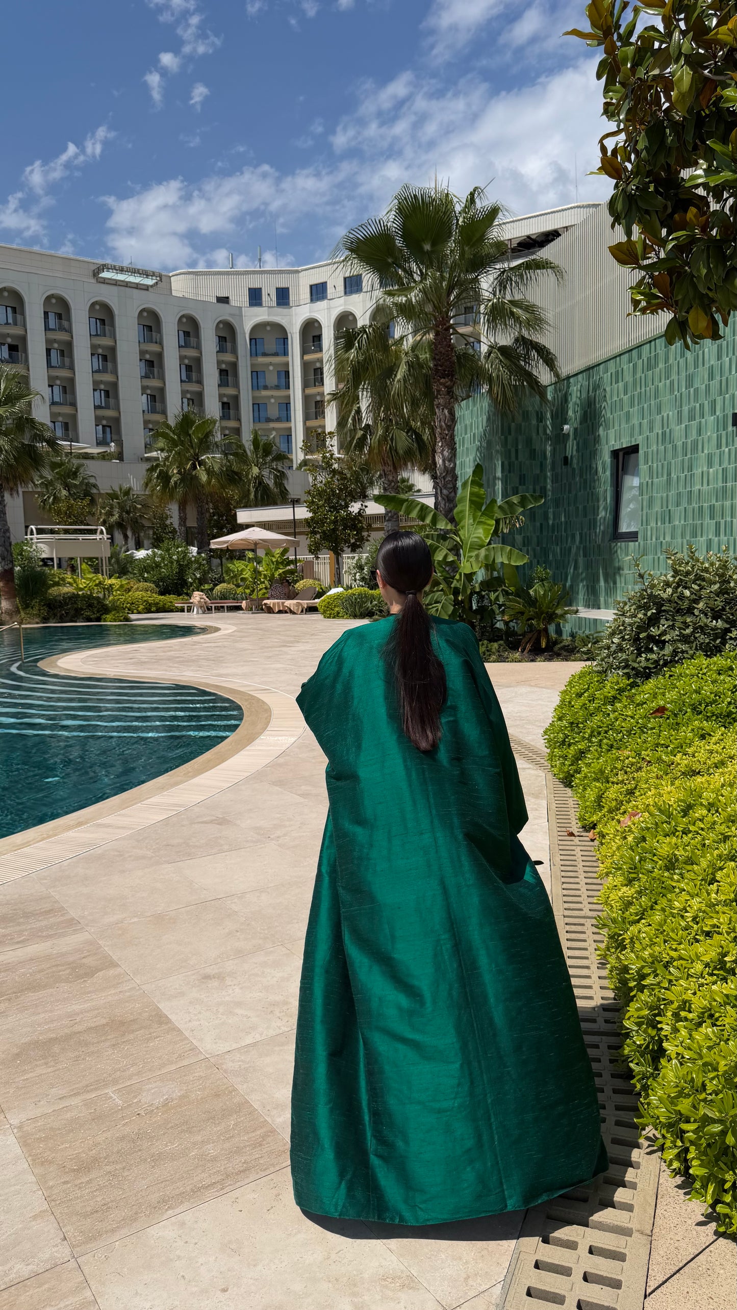Emerald Abaya