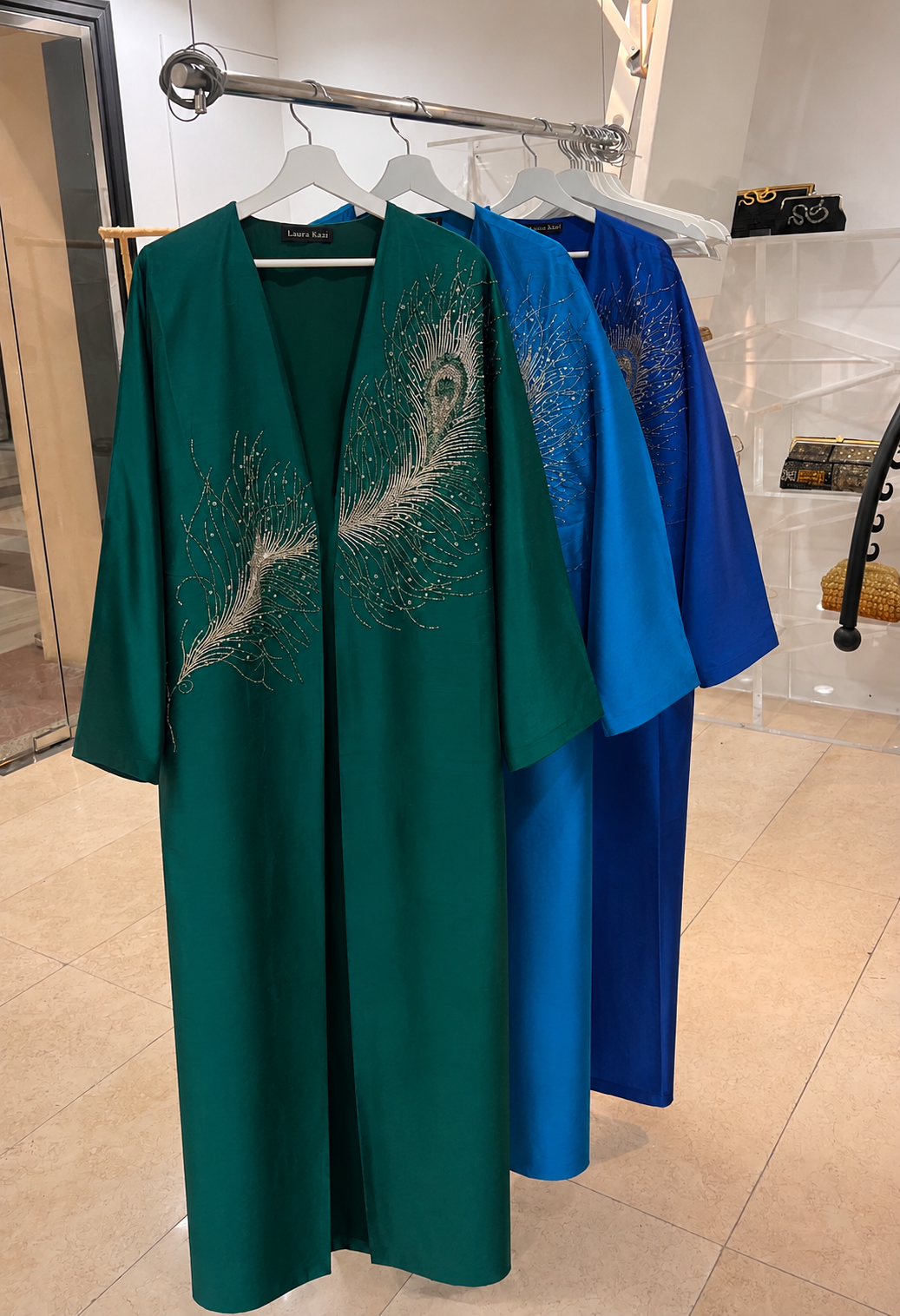 Turquoise Sky abaya