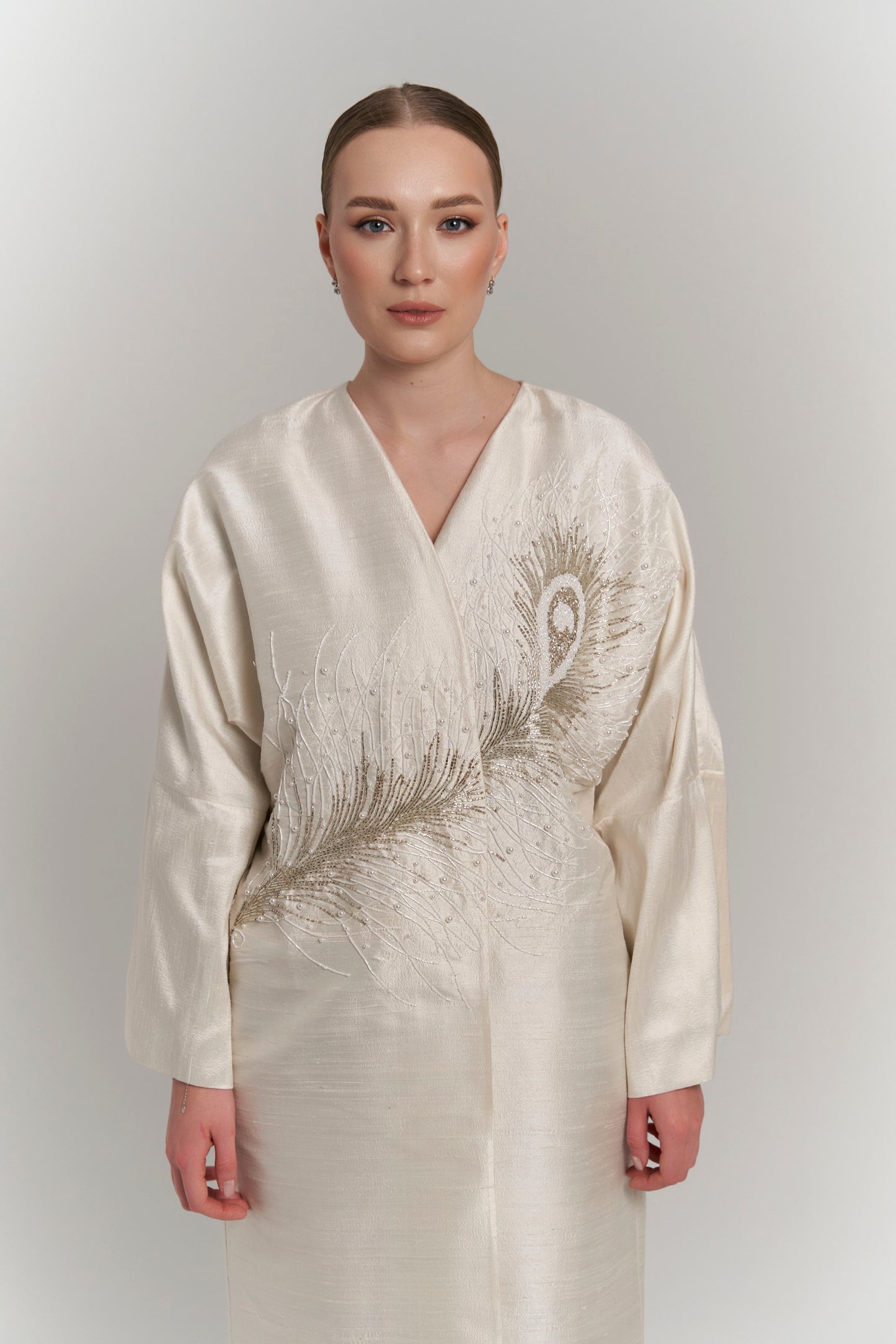 Pearl abaya