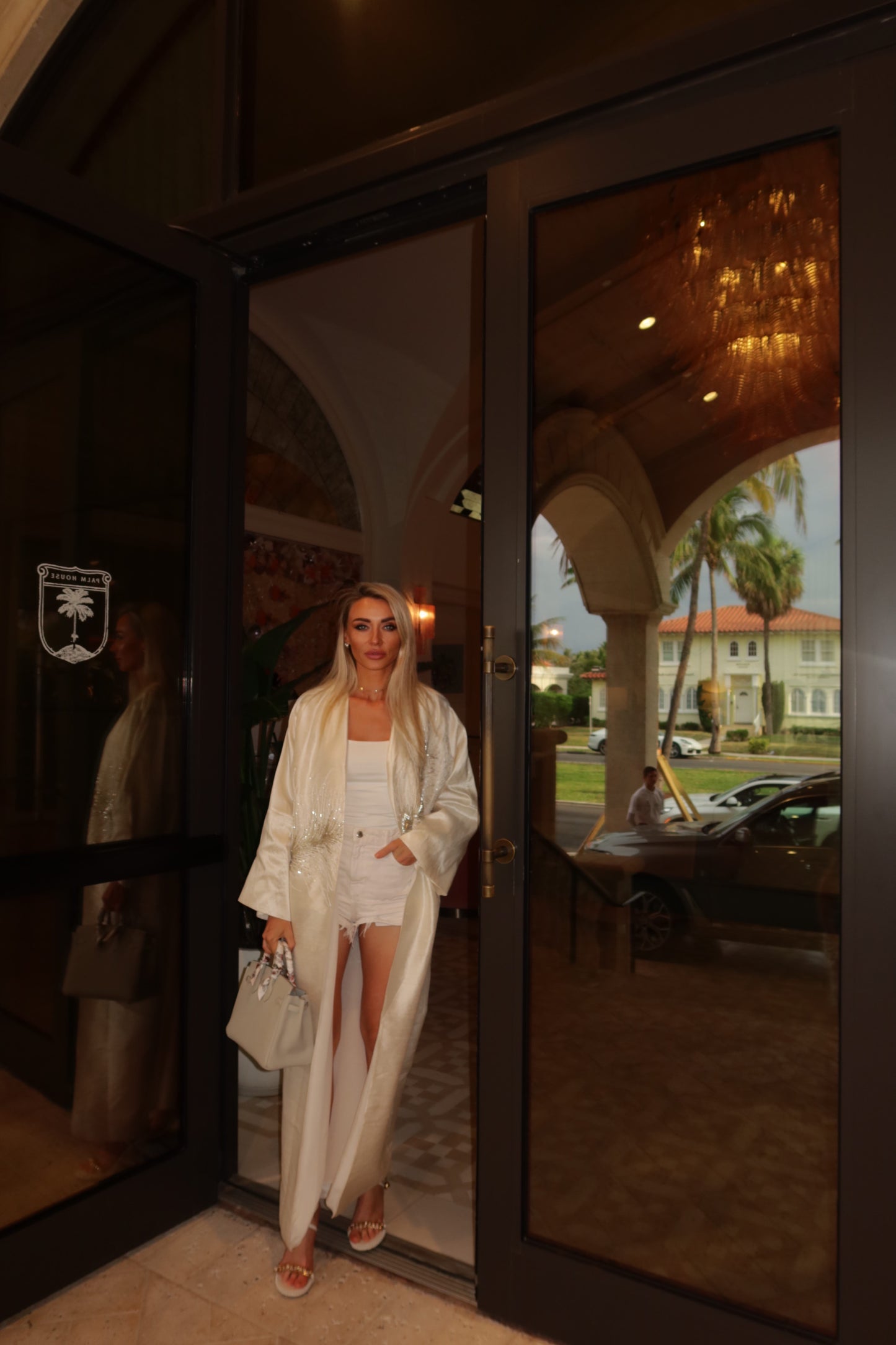 Pearl abaya
