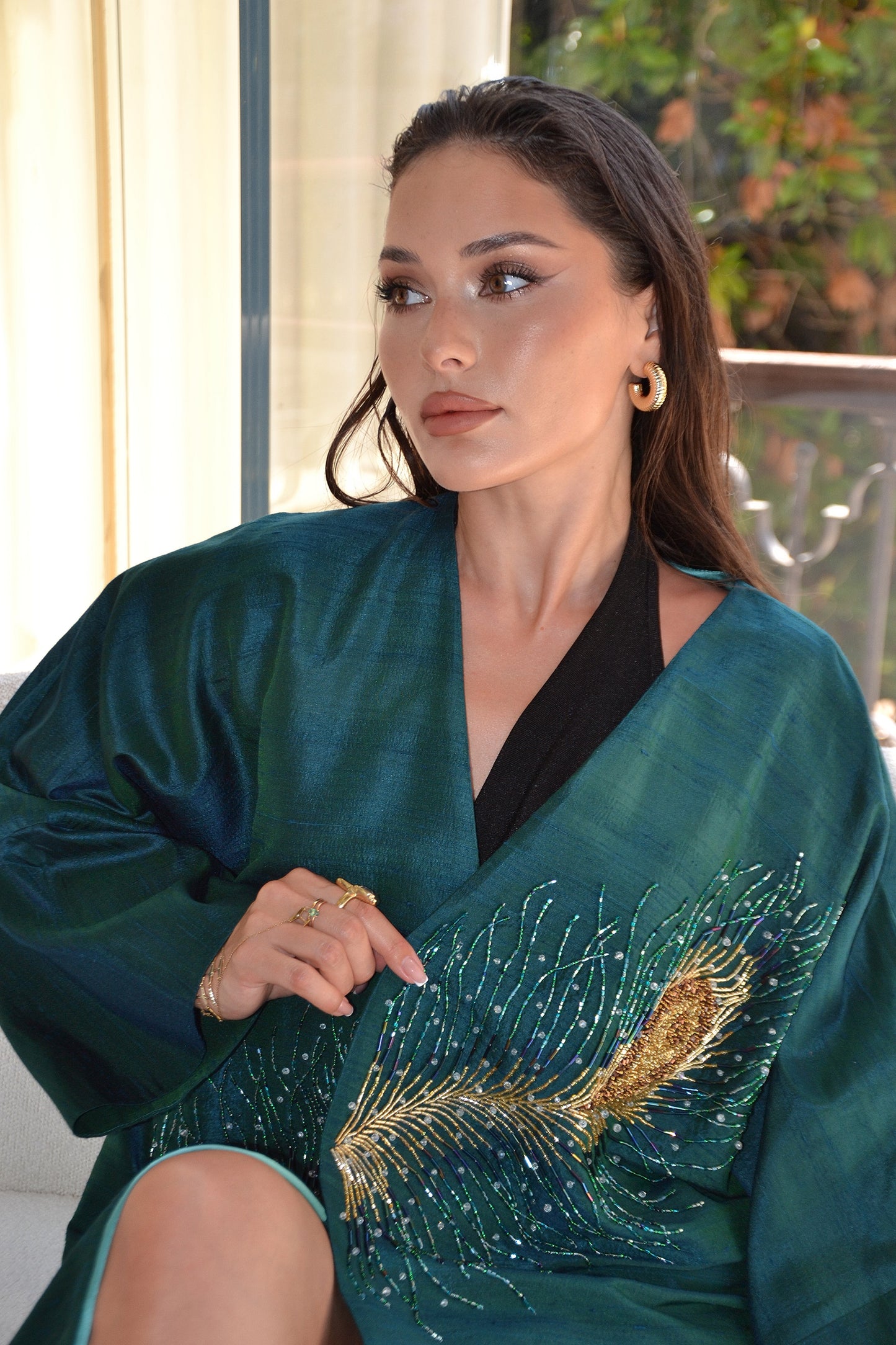 Jade abaya
